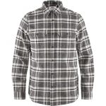 Fjallraven Hemden | Herren Övik Heavy Flannel Shirt M Dark Grey