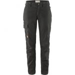 Fjallraven Outdoorhosen | Damen Karla Lite Curved Trousers W Dark Grey