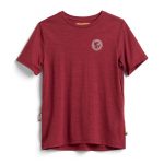 Fjallraven T-Shirts & Tops | Damen S/F Wool T-shirt W Pomegranate Red