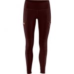 Fjallraven Trekkinghosen | Damen Abisko Trail Tights W Dark Garnet